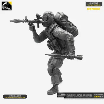 

Freeshipping1/35 Modern US Army (bio Destroyer) Resin Soldier Model A18-05