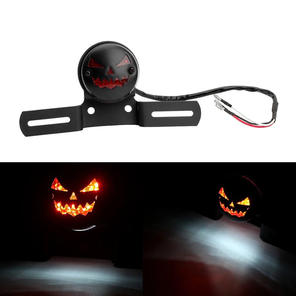 

Motorcycle LED Rear License Plate Mount Tail Brake Stop Light Lamp For Harley Chopper Bobber/Honda/Yamaha/Suzuki /Kawasaki