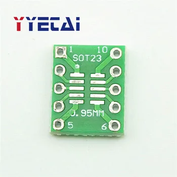 

YongYeTai Adapter board SOT23 MSOP10 UMAX to DIP10 0.5mm 0.95mm
