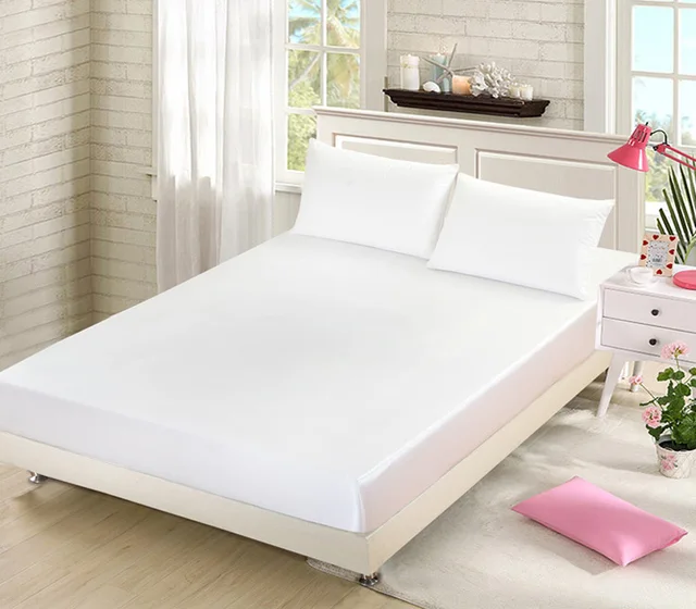 Aliexpress.com : Buy Luxury gold Silk Bed Sheet Satin Fitted Sheet Twin