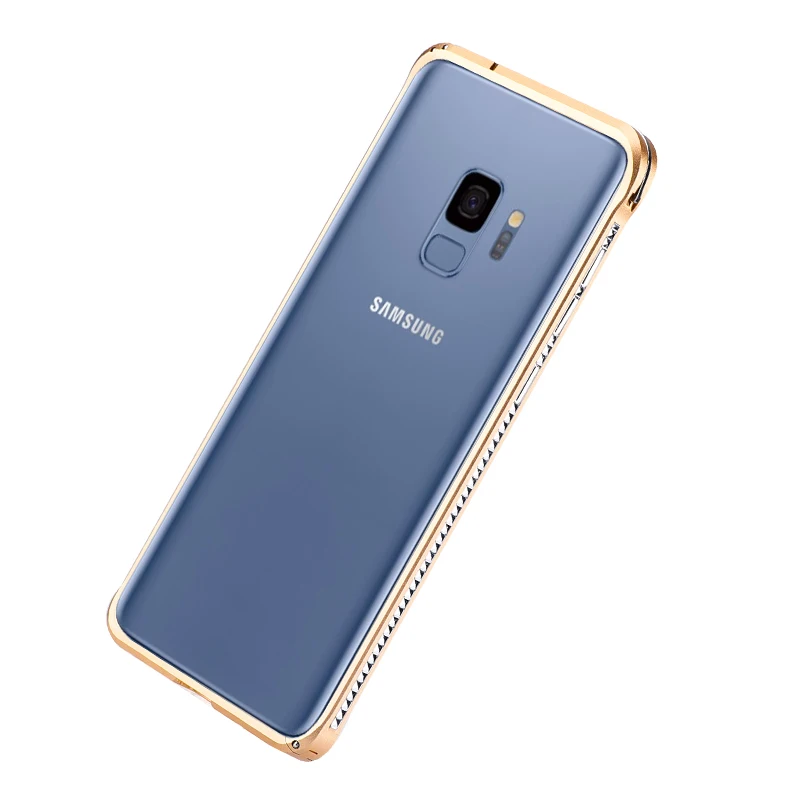 Оригинальный iMatch чехол бампер для Samsung Galaxy S9 Plus роскошный тонкий алмазный