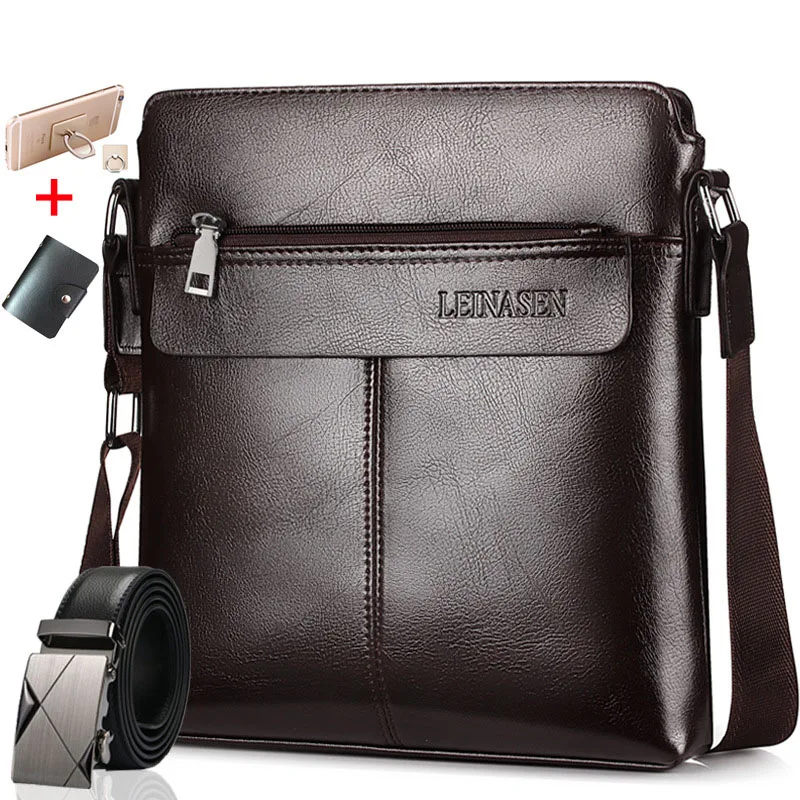 New Brand Casual Men Crossbody Bags Multifunction fashion Messenger Bag Designer Men Handbag Top ...