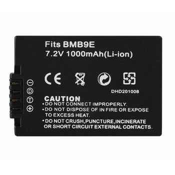 

DMW-BMB9E DMW-BMB9 DMW-BMB9PP DMW-BMB9GK Battery For Panasonic Lumix DMC FZ40 FZ45 FZ47 FZ48 FZ60 FZ70 FZ72 FZ100 FZ150 Camera
