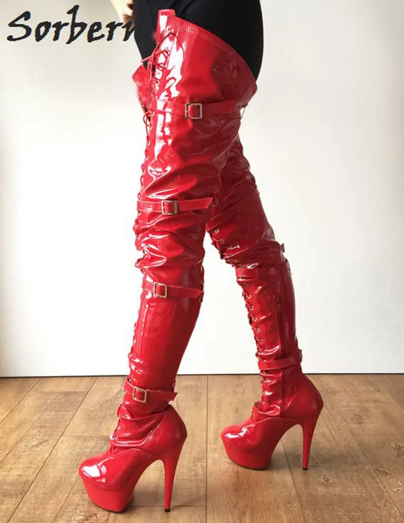 custom thigh high boots