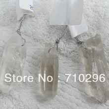 10 шт./партия природного горного хрусталя ТОЧКА приблизительно 10-40 мм Природные Полуприцепы Everlast ювелирные кулон