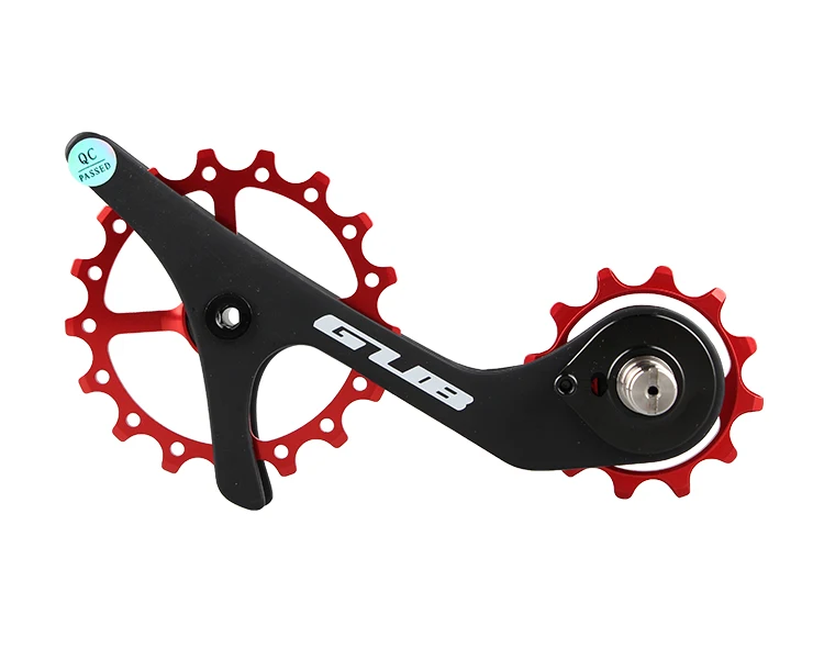

NEW GUB R9000 Bicycle 12-17T Rear Derailleur Pulley Wheel Set Aluminum Mountain Guide Wheel Carbon Fiber Cycling with shiman