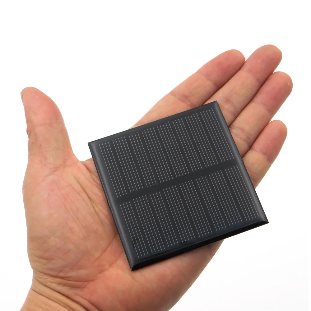 

4V 160mA 0.64Watt Solar Panel Standard Epoxy Polycrystalline Silicon DIY Battery Power Charge Module Mini Solar Cell toy