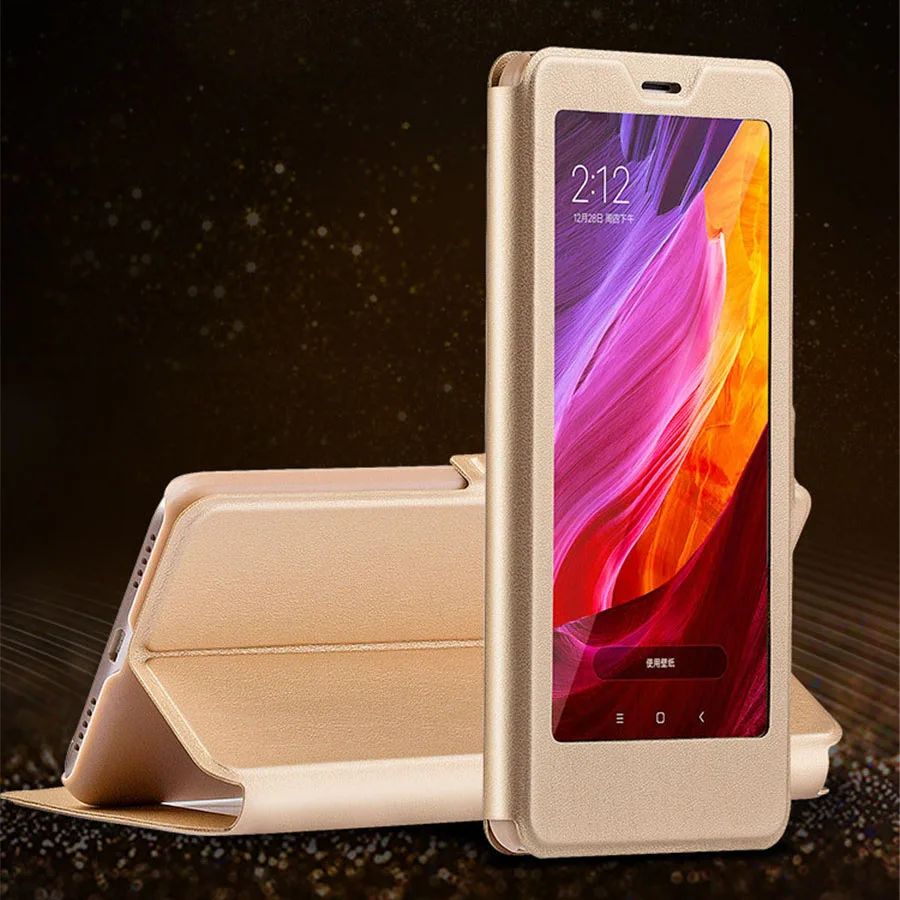 Роскошный чехол для Xiaomi Redmi 7 6a 6 pro 5 plus книжка из искусственной кожи с полным