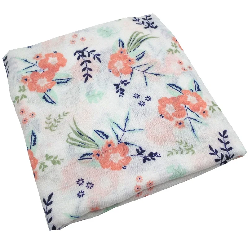 70% x 160 см 30% бамбуковое волокно хлопковый муслин 120 одеяло s мягкие детские постельные принадлежности пеленать обёрточная бумага для новорожденных - Цвет: Розовый