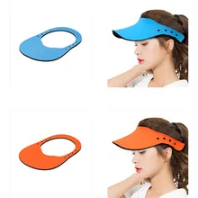 Летний солнцезащитный щит женский мужской солнцезащитный козырек впитывающий пот неопреновый козырек