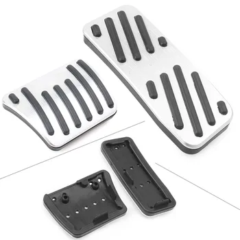 

Aluminum Gas Fuel Pad Brake Pedal Cover For Jeep Cherokee (KL) 2014 2015 2016 2017 2018 2019