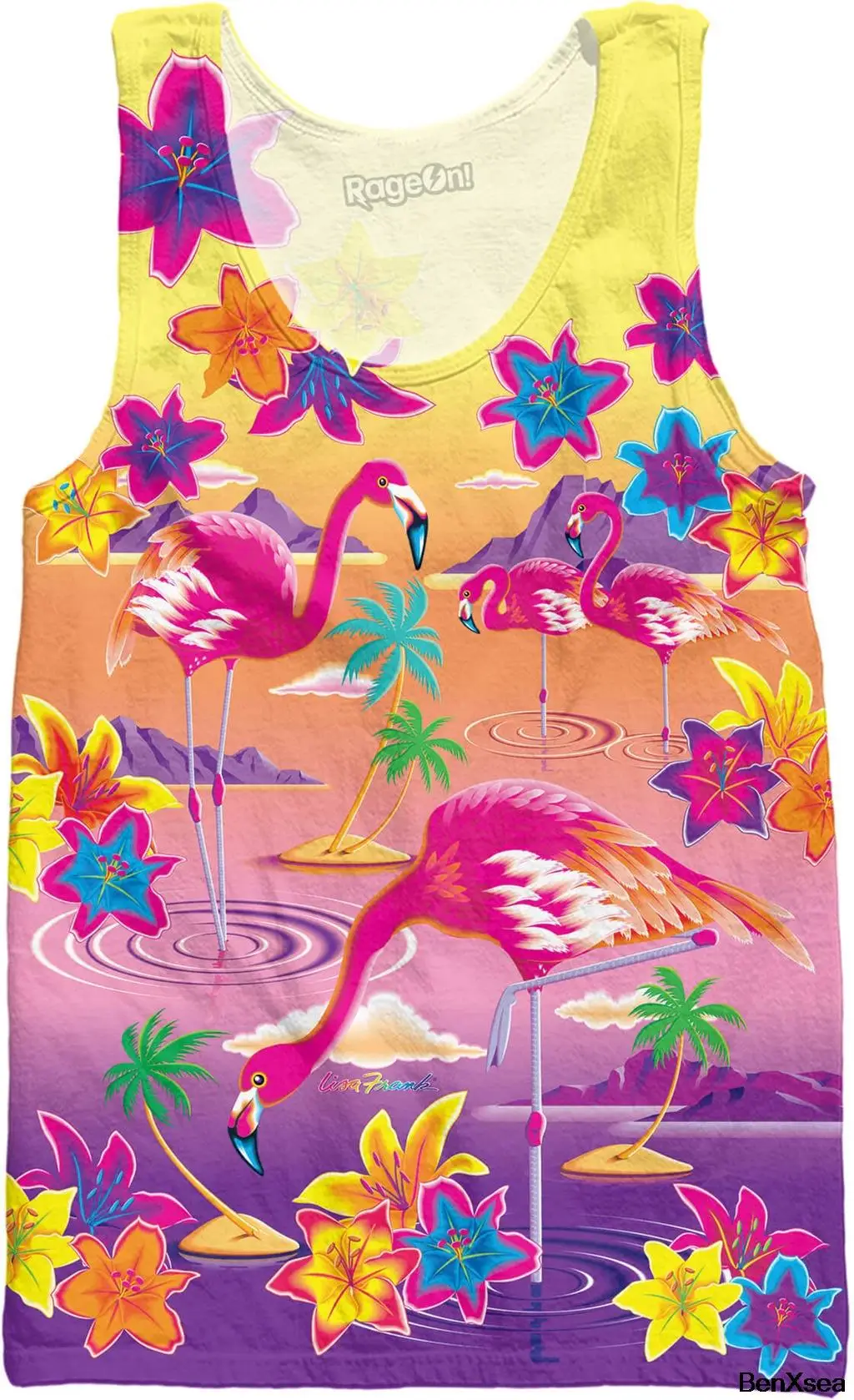Lisa Frank Aliens/Skye/Hunter/Форрест, майка с 3d принтом, майка унисекс, трикотажные майки, рубашка размера плюс - Цвет: Розовый