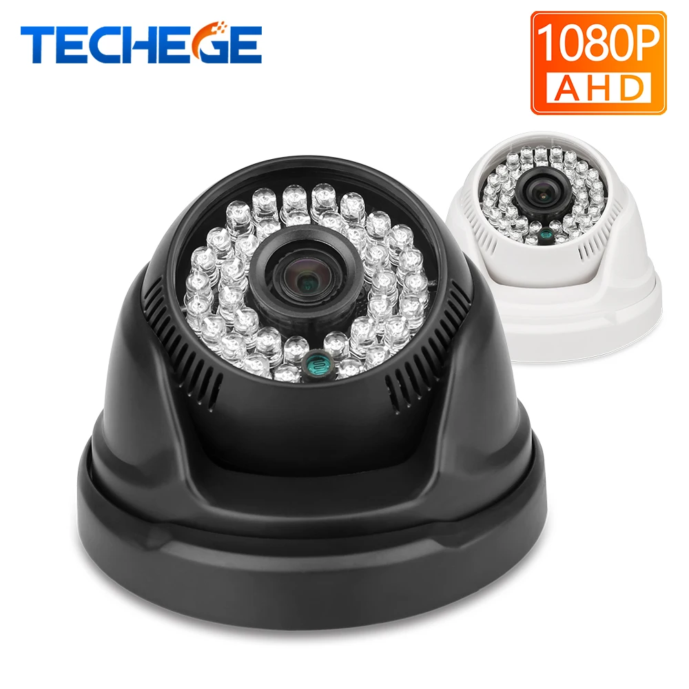 Techege HD 1080 P AHD камера безопасности 3,6 мм Крытый ИК 20 м ночное видение 2400TVL CCTV для видео AHD системы ABS пластик средства ухода за кожей