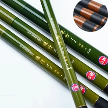 Портативный углерода Удочка рыболовная удочка супер короткие ультра светильник ультра жесткий 3,6/3,9/4,5/5,4 м поток Удочка Рыболовные снасти