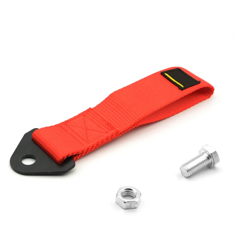 سحب حزام عالمية عالية الجودة سباق السيارات tow strap/الحبال/هوك/سحب القضبان مع شعار