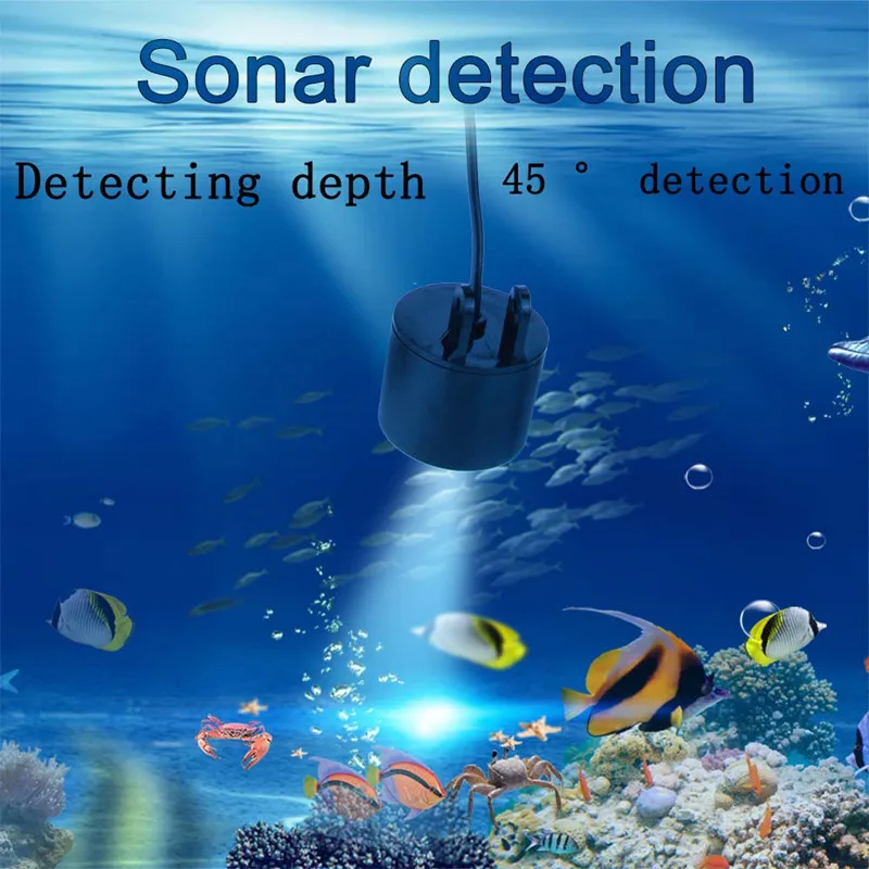 Echo Sounder Fish Finder for Fishing Sonar Fish Finder FFC1108-1 Hot Sale Alarm 100M Portable Sonar Finders Fishing lure