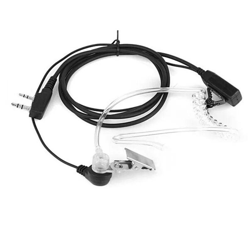 

Top Quality FBI Style Cool Headset Earphone Earpiece Talkabout Intercom Radio Walkie Talkie 2 Pin #ET