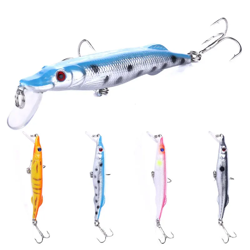 

1pcs Fishing Lure Hard Bait 9cm 6.1g Minnow Crankbait Wobblers Bass Artificial Baits Pike Carp Lures Swimbait