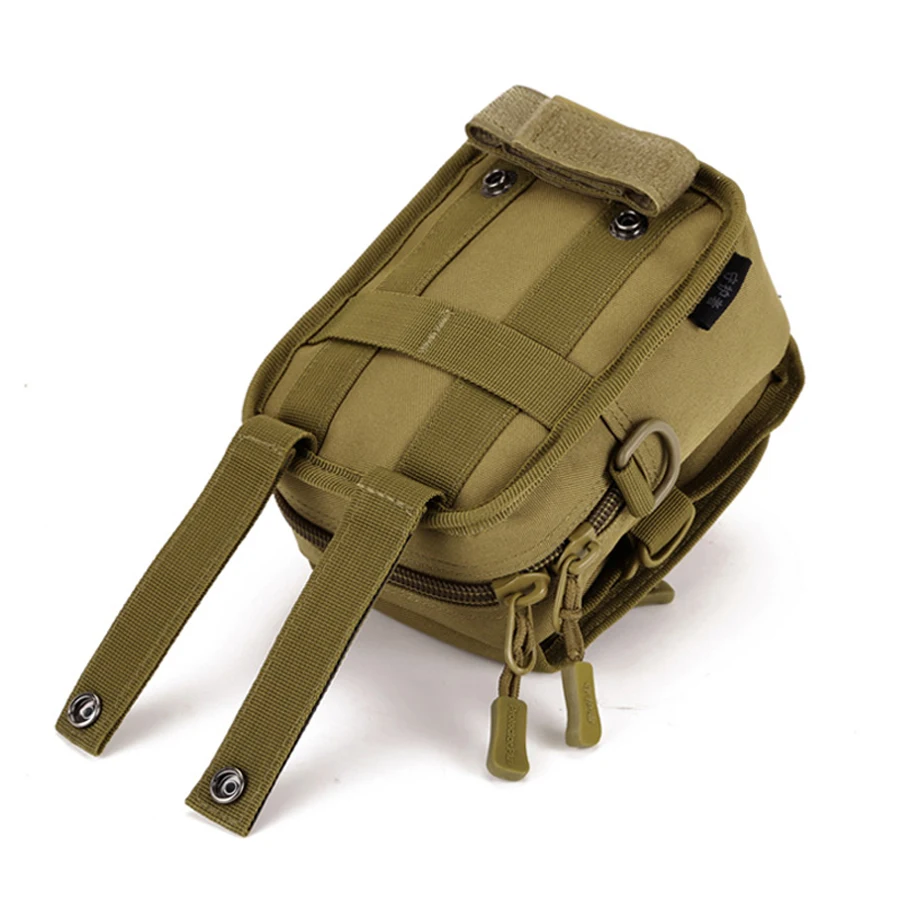  Outdoor Sport Camousflage Running Waist Bag Molle Military Tactical Waist Fanny Shoulder Bag For 5.