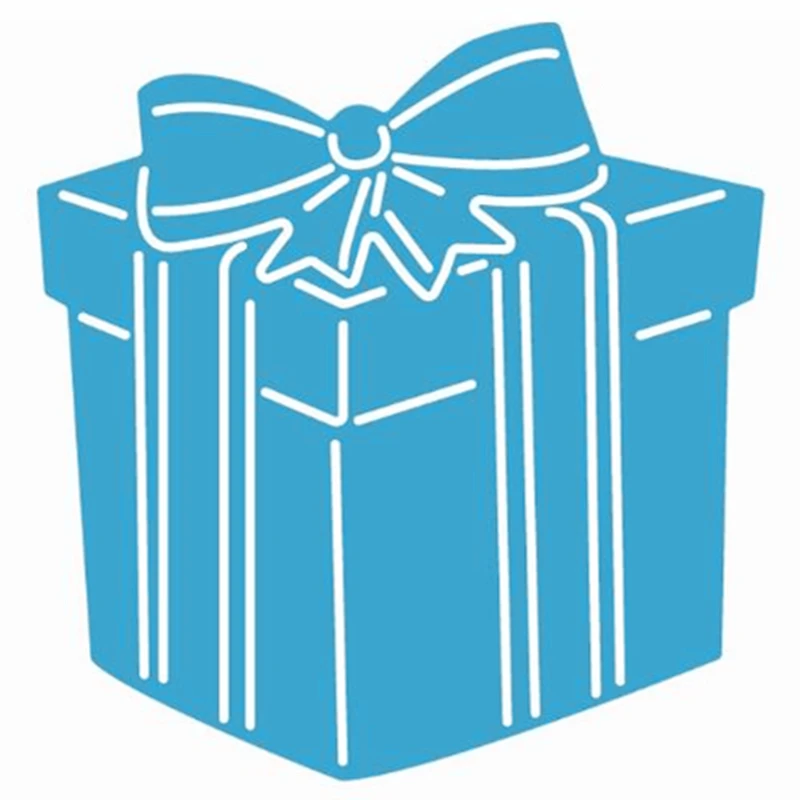 

YLCD984 Gift Box Metal Cutting Dies For Scrapbooking Stencils DIY Album Cards Decoration Embossing Folder Die Cuts Tools New
