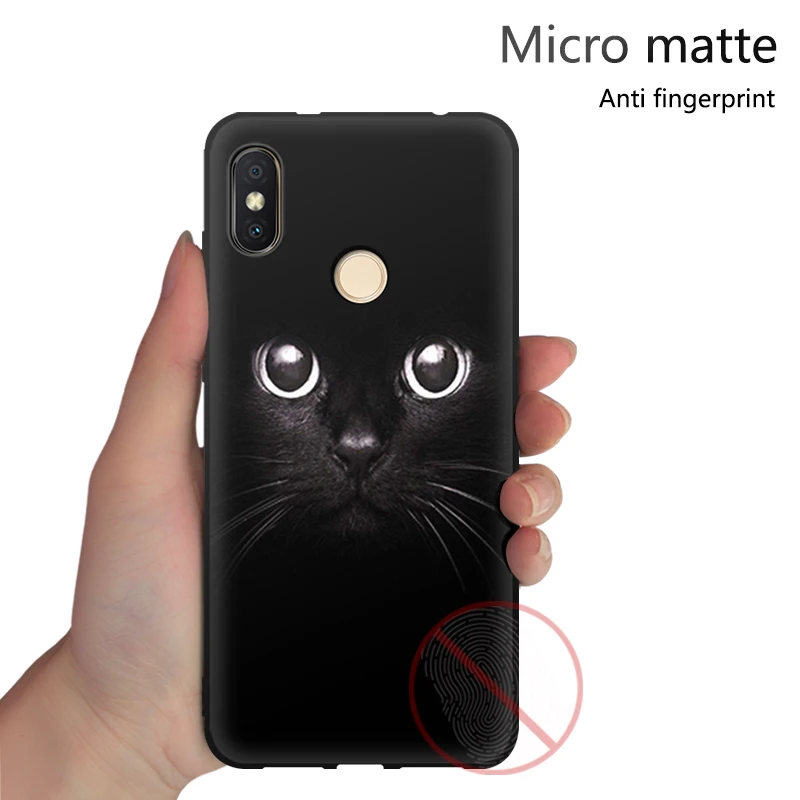 Чехол JURCHEN для Xiaomi Mi 8 Mi8 мягкий силиконовый чехол с милыми мультяшными цветами