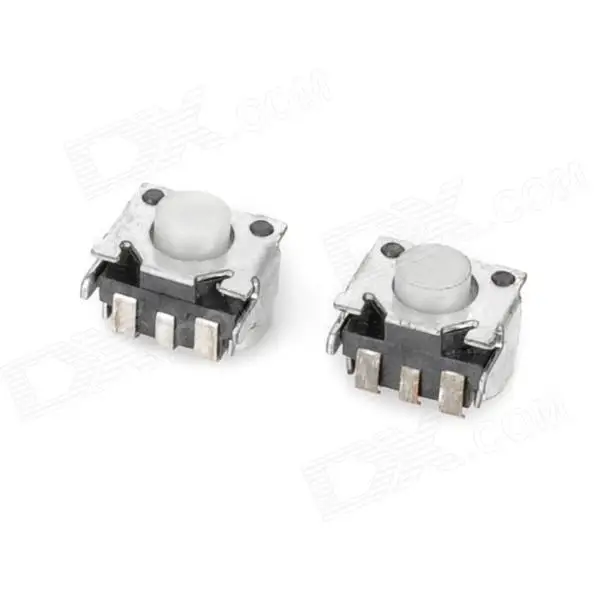 

2Pcs Replacement LR Left Right Button Trigger Switch for Nintendo DSi / NDSi - White