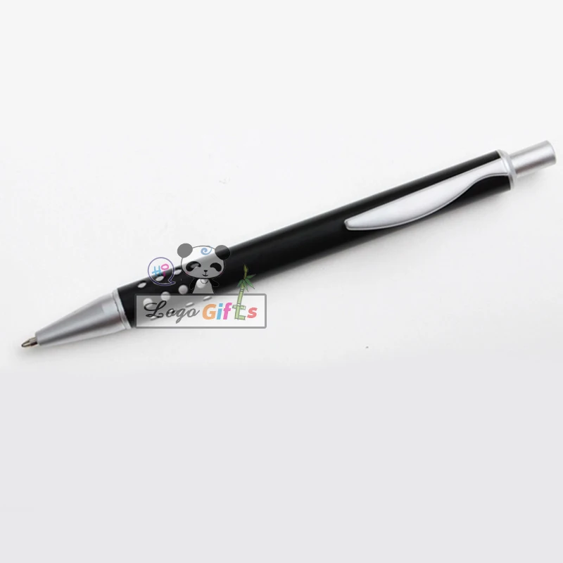 

2015 new arrival Metal design elegant ballpoint pen you can custom logo pressed open with writing stationery office supplies