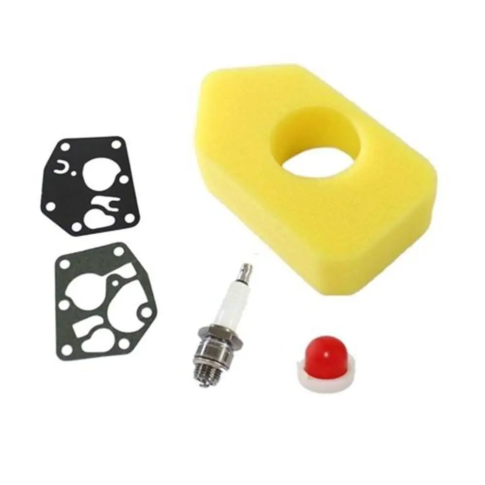 CARB DIAPHRAGM FILTER PRIMER BULB SPARK PLUG B&S 795083 698369 694394 1