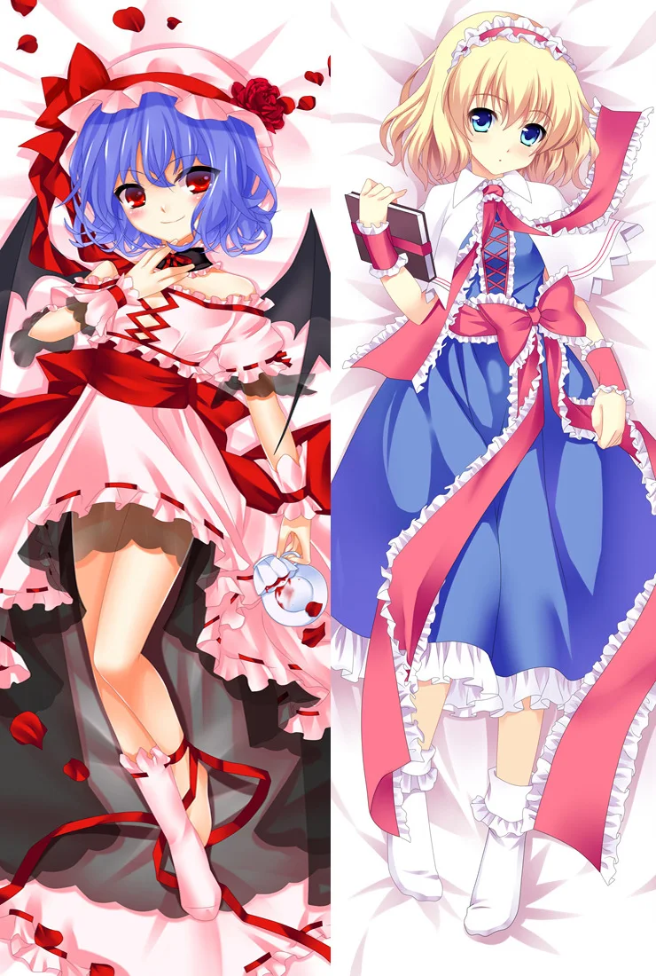 Возможно обновление аниме Dakimakura проект TouHou персонажи сексуальная девушка отаку Dakimakura пледы наволочки обнимающие тело наволочки