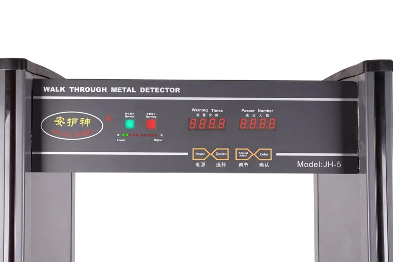 Интеллектуальная сигнализация обнаружения металла, обнаружение изоляции двери, подходит для транспортировки, инспекции безопасности общественного места