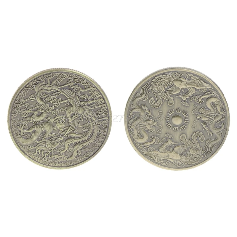 

Commemorative Coins Dragon Phoenix Collection Gifts Souvenir Crafts Arts Bitcoin O23 dropship