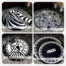 Европейский минималистский ковер Черный и белый цвета Главная тенденция ковры для гостиной спальня журнальный столик Rugs Компьютер стул, коврик