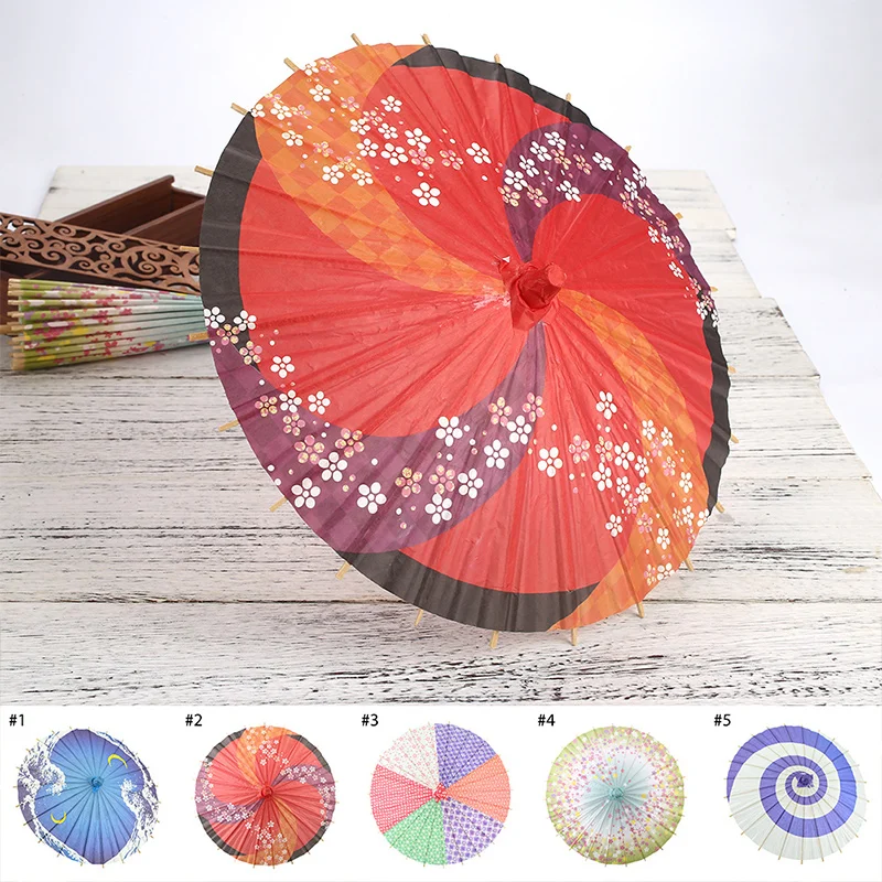 Зонтик Свадебный зонтик изготовленные вручную Свадебные украшения деревянная одежда аксессуары японский бумажный зонтик Прямая поставка