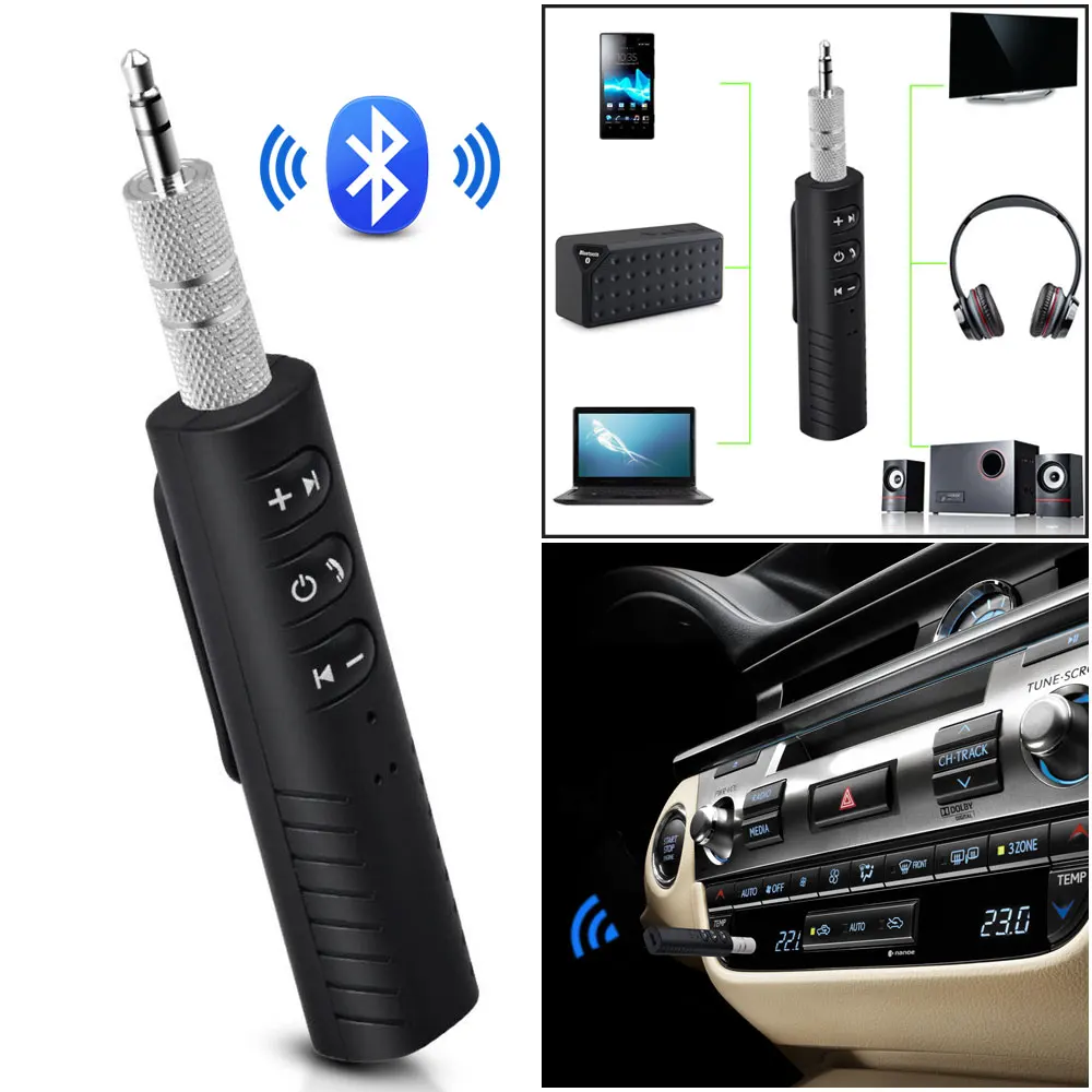 Car Wireless Bluetooth Receiver 3.5mm Jack Bluetooth Audio Music