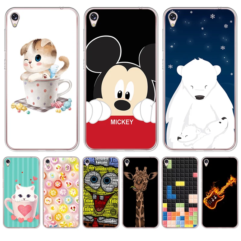 

cartoon Mickey Mouse cat For Asus Zenfone Live ZB501KL Max 3 4 Pro M1 ZB602KL ZC520KL ZC520TL Phone Case cover luxury funda etui