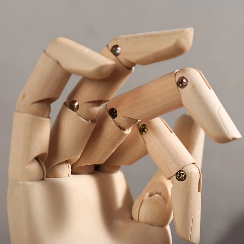 Europe Style Movable Lotus Wood Man Joint Hand Model Creative Sketch Art Children's Intelligence Development Toy Home Decoration Europe Style Movable Lotus Wood Man Joint Hand Model Creative Sketch Art Children's Intelligence Development Toy Home Decoration