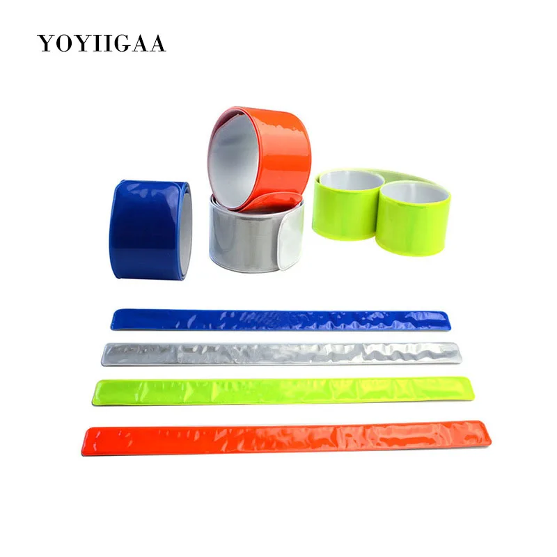 

1PC Cycling Running Fishing Reflective Warning Light Strips Safety Bike Bicycle Bind Pants Leg Strap Reflective Tape