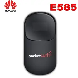 Оригинальный разблокировать HSDPA 7,2 Мбит/с HUAWEI E585 3g переносной wifi-роутер Поддержка HSPA +/HSPA/UMTS 2100/900 МГц