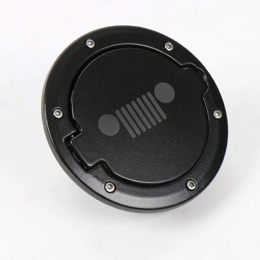 High Quality Alloy Black 1941 Willis Venom Spider USA Flag Front Face Car Fuel Tank Cover Fuel Gas Cap For Jeep Wrangler 2007 up