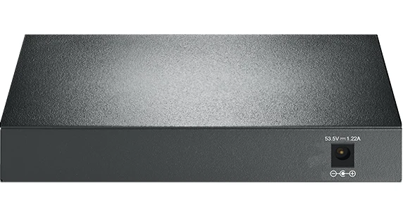 IP 카메라용 스틸 PoE 스위치, AP 모니터링 표준 PoE IEEE 802.3af, 8 포트, 10 Mbps, 100Mbps, 최대 65W, S109PS, Prom-