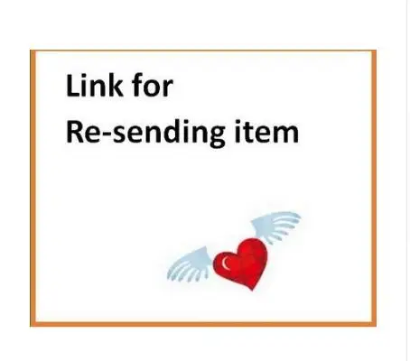 

Re-send item link