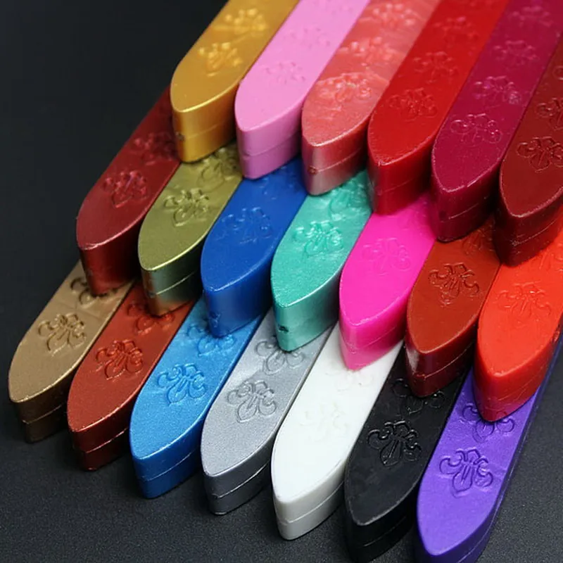 Hot Selling Vintage Colorful Sealing font b Wax b font Carved Sticks for font b Custom