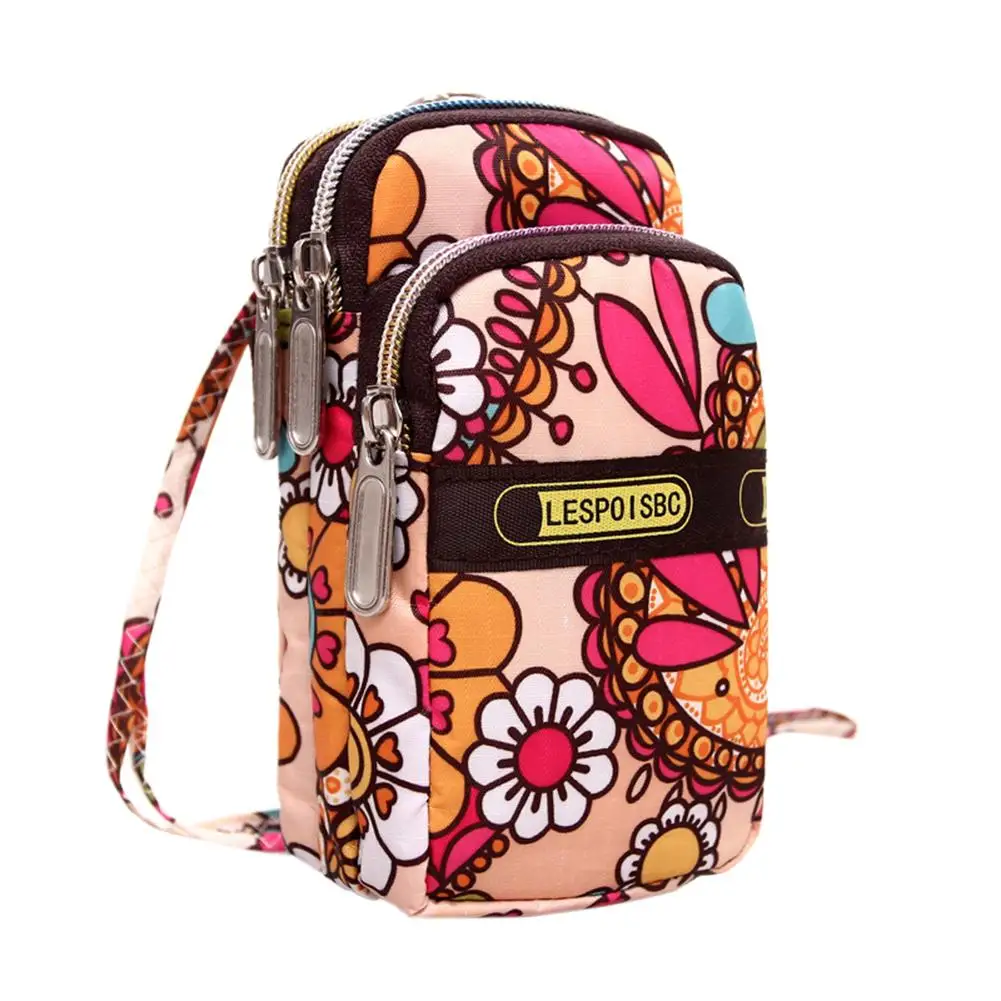 Новая красочная модная сумка для телефона на каждый день, держатель для карт, маленькая Летняя женская сумка на плечо, спортивная сумка на шею для женщин