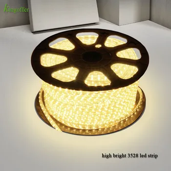 

AC220V SMD 2835 led strip 2835 Flexible Light 156leds/m IP67 Waterproof Led Strip 1m-17m With Power Plug for Christmas Holiday