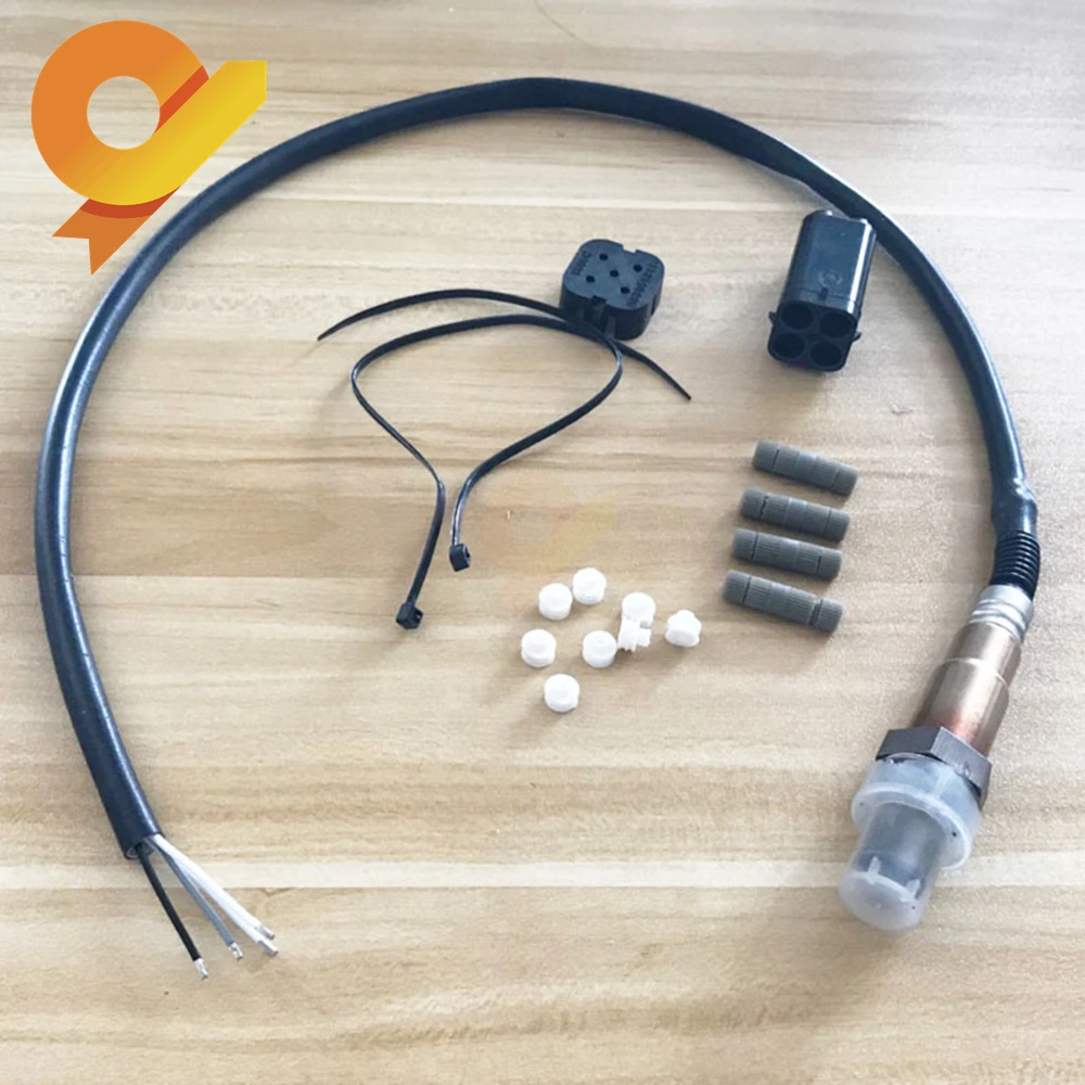 Ceny 0258986507 4 Wrie uniwersalna sonda lambda tlenu O2 dla ALFA ROMEO AUDI BMW Citroen DAEWOO FERRARI FIAT FORD HONDA LANCIA