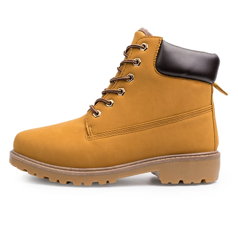 Hombre Zapatos de Plataforma de Cuero nobuck Gamuza Madera De Goma Botas  Martin Zapatos de la Marca de Los Hombres Botas de Tobillo de Moda de  Invierno de Nieve Zapatos 2016|timber brand|boots