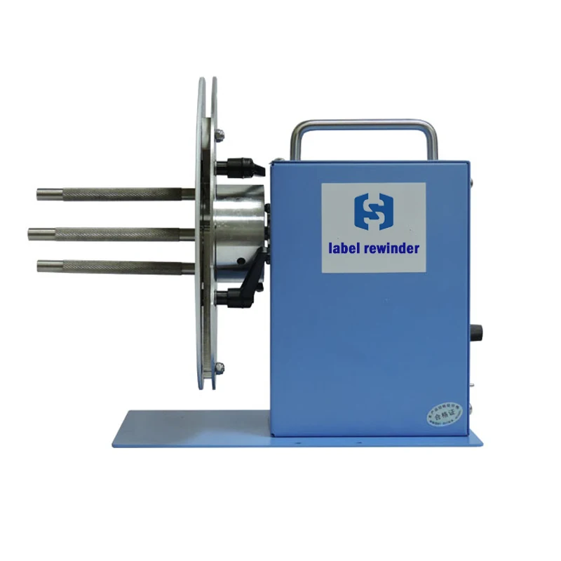 roll label rewinder machine