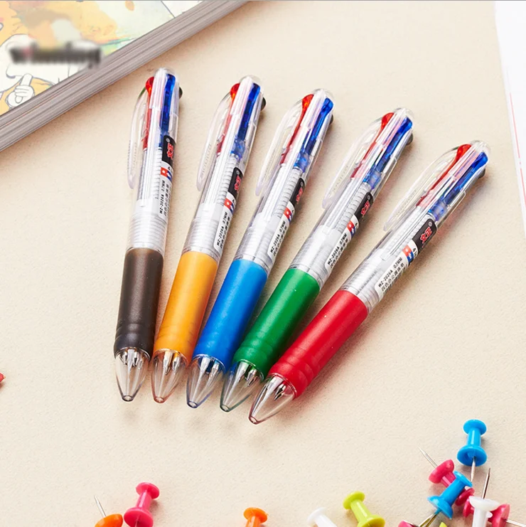 Ballpoint Pen For School Supply Ball Point Creative Stationery Novel Office Gift Blue Chancery 1 Piece Lytwtw's Freebie