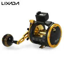 7 BBs катушка для троллинговой рыбалки с линейным счетчиком сигнализации вправо/левая рука литья морская Рыболовная катушка соленой воды baitcasing катушка