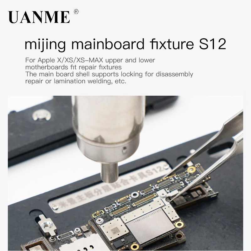 Зажим для ремонта пластины замка UANME S12 iPhone X XS|ic smd|welding cablesmt smd |